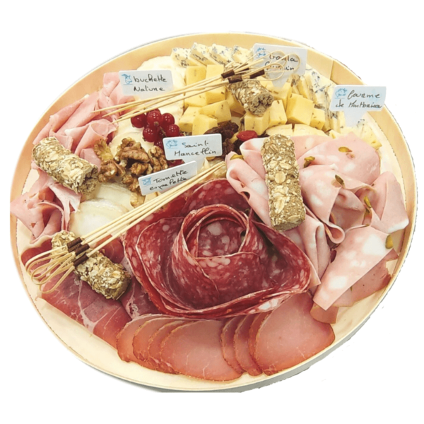 Plateau rapéro fromage charcuterie