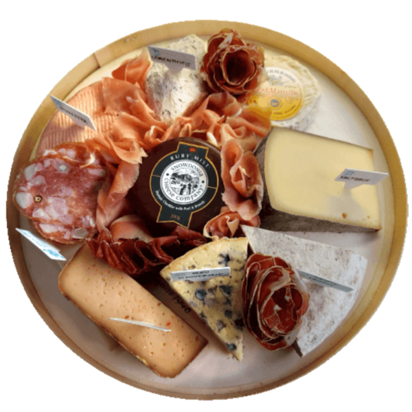Planche fromage charcuterie