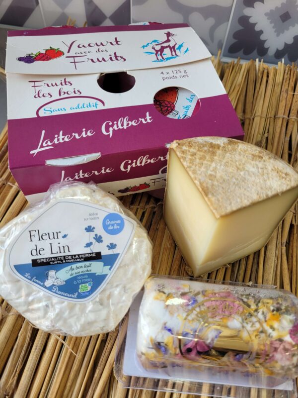 Panier fromage yaourts le havre