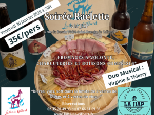 Soirée Raclette JJAP St Romain - Vendredi 30 janvier 2026