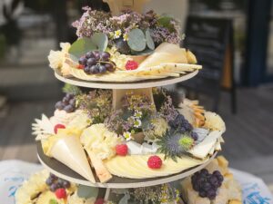 Pièce montée de fromages
