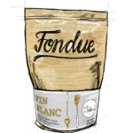 Fondue JUMI au vin blanc – 600 g (2 à 3 personnes)