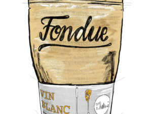 Fondue JUMI au vin blanc – 600 g (2 à 3 personnes)