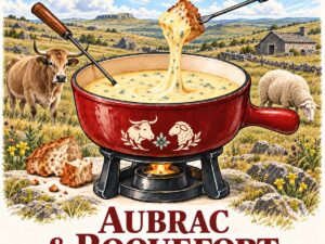 Fondue de l’Aubrac au Roquefort – par personne