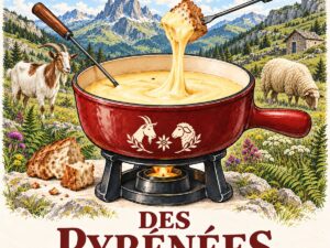 Fondue des Pyrénées – chèvre et brebis – par personne
