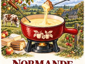 Fondue normande – formule 4 à 5 personnes