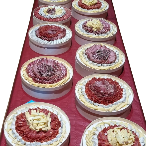 Buffet fromage charcuterie bouchee evenement